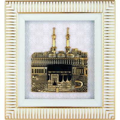 18x20 cm Kabe Pano - Beyaz Sarı - 