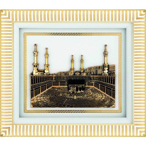 29x33 cm Kabe Pano - Beyaz Sarı - 1